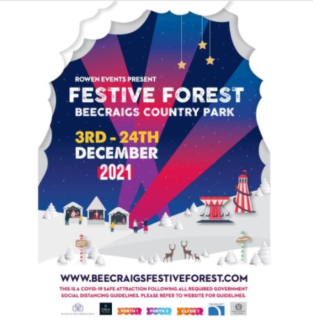 Festive Forest 2021 - Festive Forest at Beecraigs in Linlithgow